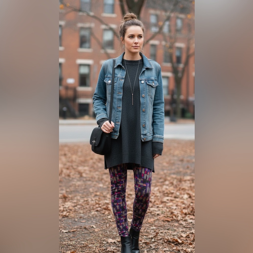 Lularoe Colorful Lipstick Leggings